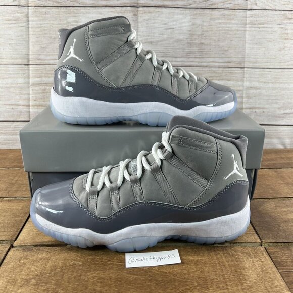 COOL GREYS JORDANS  SIZE 5.5Y - Picture 1 of 2